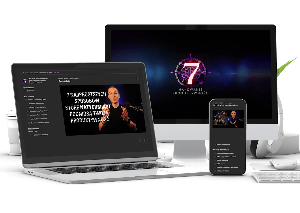 Programy rozwojowe - podgląd na różnych urządzeniach